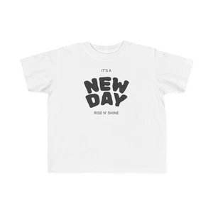 Toddler's New Day Tee, Cute Toddler Top, Gift for Little Ones - Picture 1 of 46
