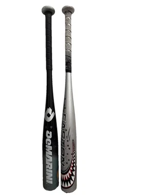 Молодежный бейсбол / TeeBall лот из 2 бит Demarini Nitro & Easton 25 дюймов 15 унций см. Рисунок - Изображение 1 из 4