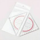 45 Degree Geometry Triangle Ruler Protractor Drawing Hot Pro Set K7w4 Uskt 9Ct0