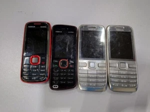LOT OF 4 Nokia Various Models Mobile Phone Used Not Working For Parts - Zdjęcie 1 z 16