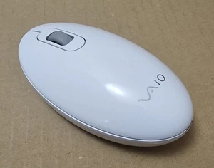 Sony Vaio VGP-WMS30 Wireless Optical Mouse USB Receiver White - Picture 1 of 5