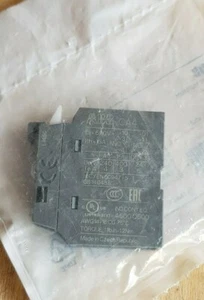 ABB CA4-01 Auxiliary Contact Block 1SBN010110R1001 New & Sealed Packaging tatty - Picture 1 of 4