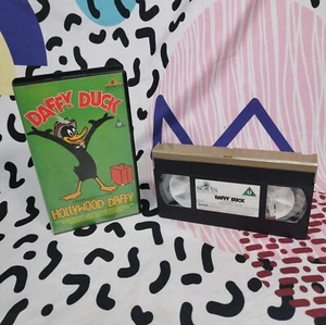 Daffy duck hollywood daffy VHS tape rare 1986 video MGM/UA HOME VIDEO CASSETTE - Imagen 1 de 11
