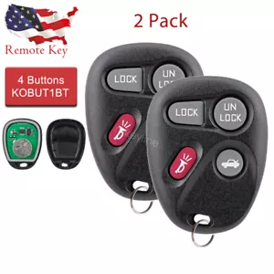 2 llaveros de coche remoto KOBUT1BT para 1999 2000 Oldsmobile Alero Pontiac Grand Am - Imagen 1 de 8