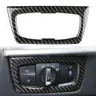 Customized Headlight Switch Frame Inner Trim For BMW F30 328i Carbon Fiber LHD