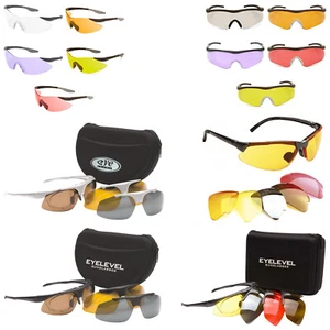 Gafas de seguridad para disparar a nivel de los ojos para adultos UV400 UVA protección UVB lentes antirreflejo - Imagen 1 de 17