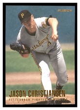 1996 Fleer #516 JASON CHRISTIANSEN Pittsburgh Pirates ~D9PP