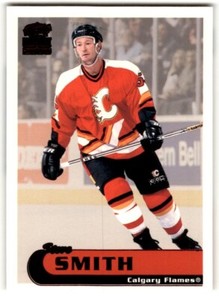 1999-00 Pacific Paramount Copper Steve Smith #42 Calgary Flames