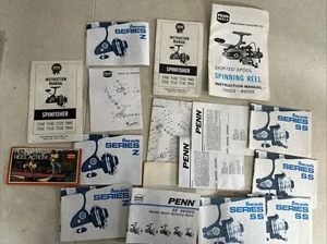 Large Lot Of Penn Reels Series SS Booklet Z Series Etc - Picture 1 of 1