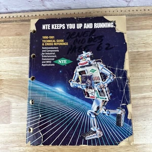 Vintage NTE -1990-1991 Technical guide in cross reference. Rare!!! - Photo 1/13