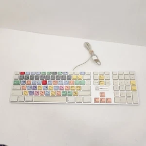 LogicKeyboard for Adobe Mac Keyboard Apple A1243 - Picture 1 of 9