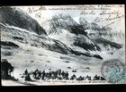 ENTRE-DEUX-EAUX / LA GRANDE CASSE (73) MILITAIRES CHASSEURS ALPINS en 1906