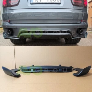 Aero Rear bumper diffuser with flaps for BMW X5 E70 LCI 2010-2014 - Picture 1 of 13