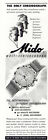 1950 Mido Multi Centerchrono Watch: Tylko chronograf Vintage Print Ad
