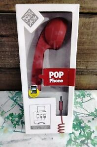 Native Union Red Pop Phone “Retro” Handset Compatible With All Devices * NIB *