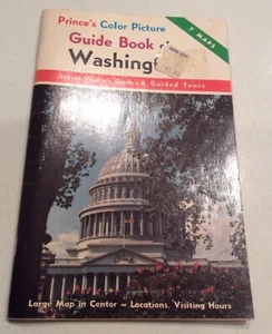 Vintage Prince’s Color Picture Guide Book Of Washington DC 1960’s  - Picture 1 of 6