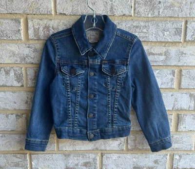 Polo Ralph Lauren Long Sleeve Button Up Denim Jean Jacket Girls Size 4T - Image 1 of 4