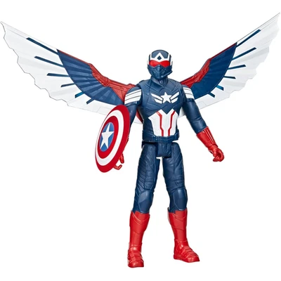 Marvel Captain America 12-Inch Action Figure Toy for Kids