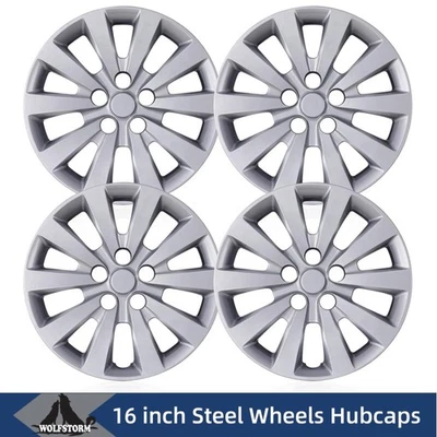 Tapacubos 4* R16 cubiertas de rueda a presión Nissan Sentra 2013-2019/2011-2017 Nissan Leaf Foto 1 de 4