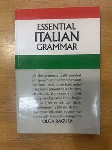 Essential Italian Grammar by Olga Ragusa (1963, Paperback Book) - Picture 1 of 7