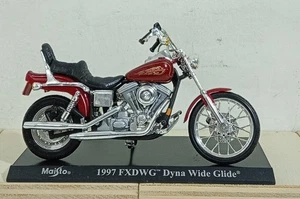 I125678 MAISTO 1/18 - Harley Davidson 1997 FXDWG Dyna Wide Glide - Foto 1 di 4