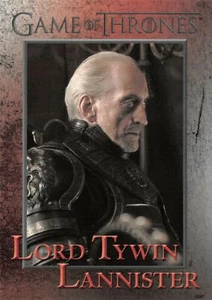 TYWIN LANNISTER (Charles Dance) / Game of Thrones Season 1 (2012) BASE Card #60 - Picture 1 of 2