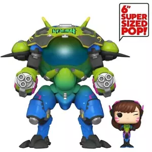 Funko Overwatch Nano Cola D.Va with Meka Super Sized 6" Pop Games Figure - Picture 1 of 2