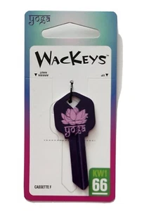 Ungeschnittener Schlüsselrohling Wackys Yoga Haus Schlüsselrohling Strumpf Füller Yoga Liebhaber - Bild 1 von 5