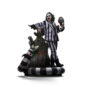 PRESALE Beetlejuice Art Scale Statue 1/10 Beetlejuice 19 cm Iron Studios - Imagen 1 de 11