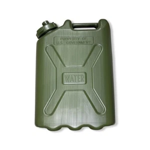 NUEVA Jarra de Agua de 5 Galones OD Verde Ejército Militar de Estados Unidos USGI Jerry Can LC Industries - Imagen 1 de 13