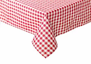 Tischdecke Tischwäsche Bauernkaro kariert Züchen Vichy Baumwolle rot-weiß - Bild 1 von 1