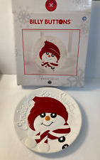 Dept. 56 Billy Buttons Cookies for Santa 10 inch Christmas Plate with box