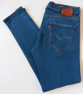 Men's Levis 520 Relaxed Taper Jeans W33 L33 Blue Size 33L Levi Strauss - Picture 1 of 10