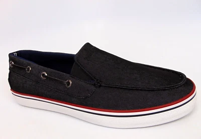 NEW Nautica Mens Doubloon Slip on Boat Shoes, Size 9.5 M, Indigo Demin Twin Gore - Image 1 of 4