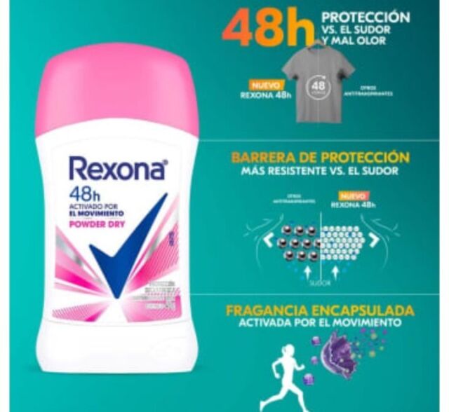 Rexona Clinical Cream Sport Strength 3x More Protection 96 Hour  Antiperspirant, 48 g / 1.69 oz