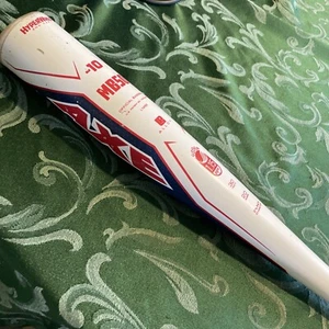 AXE HyperWhip MB50 -10 Baseball L145E Alloy Bat USSSA 1.15 BPF 30"/20oz 2 5/8" - Picture 1 of 8