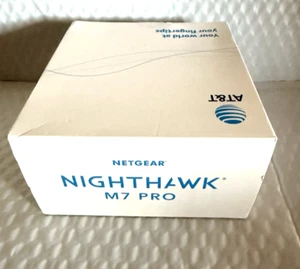 NETGEAR - Nighthawk MR7400 M7 Pro WIFI 7 5G Mobile Hotspot - Black (AT&T) - Picture 1 of 13