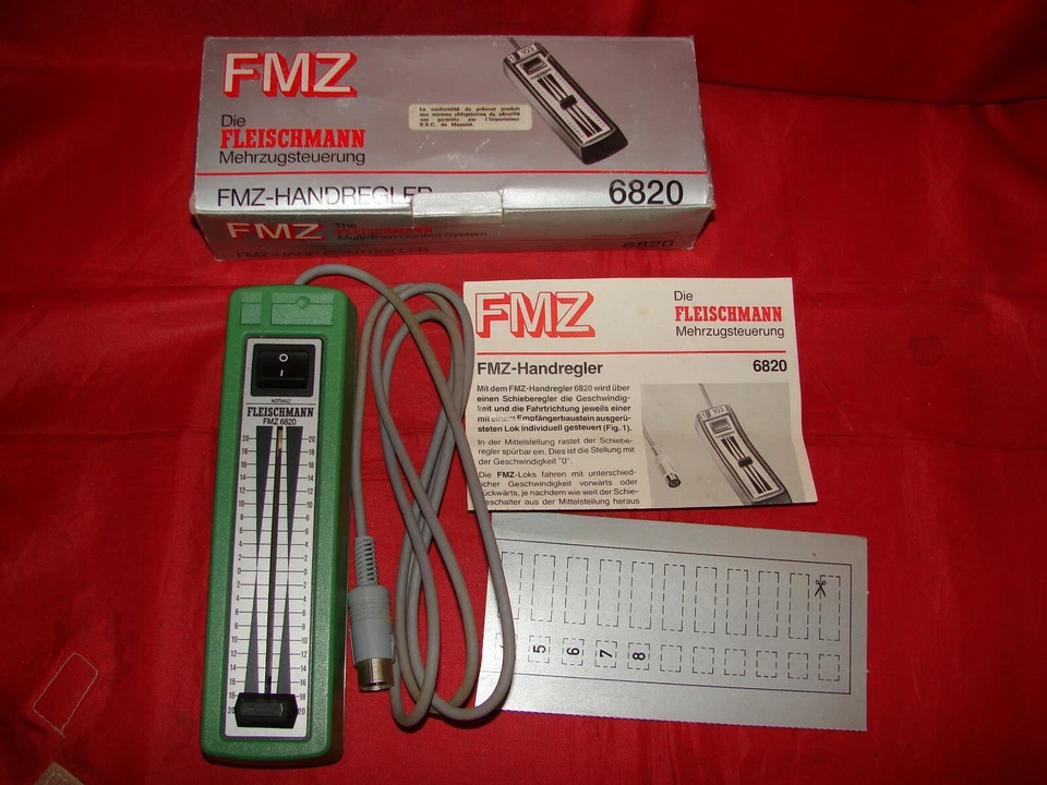 CONTROLEUR NUMERIQUE FMZ FLEISCHMANN 6820 HO TRAIN ELECTRIQUE  NOTICE BOITE - Image 1 of 1