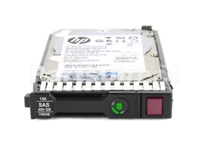 HPE Disque HardDisk 600GB 15k 2.5" SAS 12G Enterprise G8/G9/G10 PN:759202-003 - Picture 1 of 4