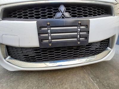Soporte de placa de matrícula adaptador de reubicador soporte de parachoques para MITSUBISHI Foto 1 de 4