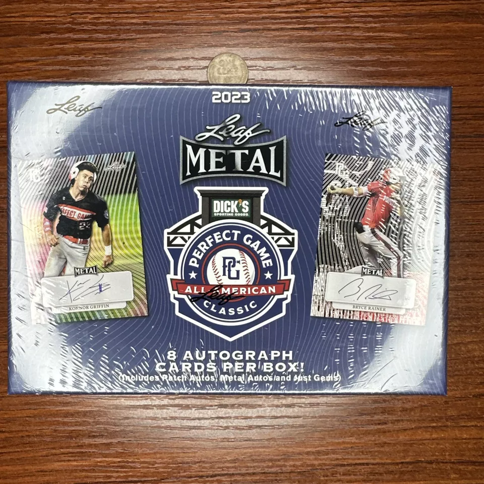 2023 LEAF METAL PERFECT GAME BASEBALL All American Classic Sealed Hobby Box !!!! - Image 1 of 4