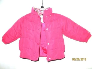 Abrigo Niña Talla 3T Sin Sombrero Rosa En Color Por OshKosh B'gosh - Imagen 1 de 10
