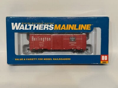 WALTHERS 910-1776 HO 40' AAR 1948 Boxcar Chicago Burlington & Quincy 63421 - NEW - Image 1 of 3