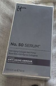 It Cosmetics No. 50 Serum Anti-Aging Collagen Veil Primer 1 oz -  🆕in box! HTF