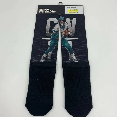 Strideline Philadelphia Eagles NFL Sz M/L Socks Wentz 54-1205 Cover