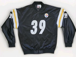 Willie Parker #39 Pittsburgh Steelers Stitched Winter Jacket/Jersey Size 2XL - Picture 1 of 12