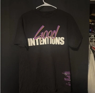 Camiseta negra paloma púrpura álbum rap buenas intenciones Vlone x Nav | grande Foto 1 de 2