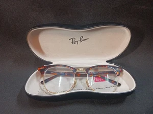Ray Ban Eyeglasses, Frames Only, RB 3016 CLUBMASTER W0366, 51-21-145, 3N, Brown - Picture 1 of 15