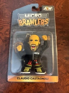 AEW Micro Brawlers 3" CLAUDIO CASTAGNOLI Exclusivo All Elite - Imagen 1 de 2