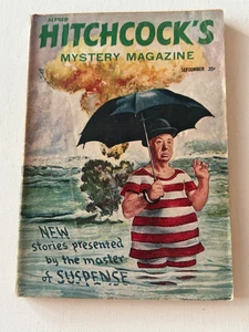 VINTAGE ALFRED HITCHCOCK'S MYSTERY MAGAZINE 1958 Vintage Crime Digests - Imagen 1 de 3